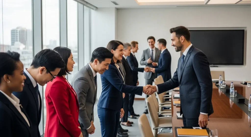 Formal Greetings for Meetings