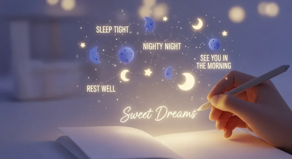 Sweet and Simple Ways to Say Good Night