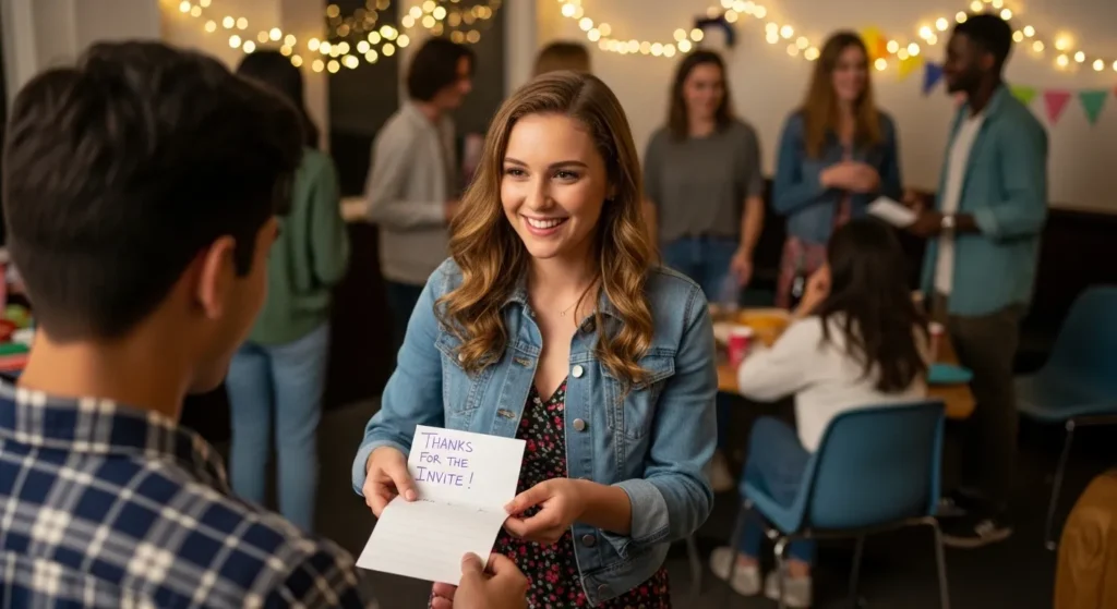 Text-Friendly Ways to Say Thanks for the Invite