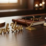 Professional Way to Say Thank You