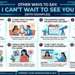 Other Ways to Say i can't wait to see you